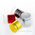 four colors storage spice coffee salt jar bottle plastic lip set group